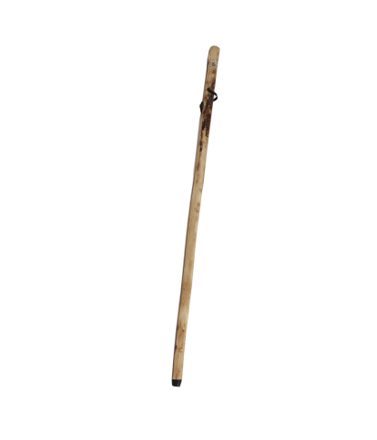 Bâton Alpenstock en bois sculpté Maverino (1)