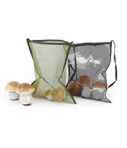 Sac à bandoulière en maille pour champignons