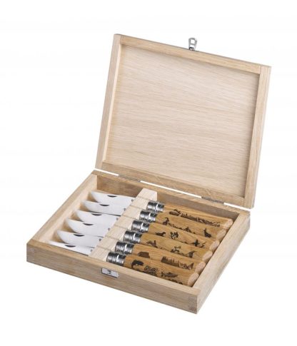 Collezione 6 Coltelli Animalia Opinel