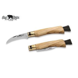 Coltello Funghi Antonini Old Bear Olivo