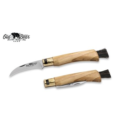 Coltello Funghi Antonini Old Bear Olivo