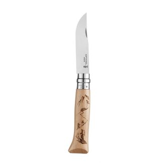 Couteau Opinel N.8 Hêtre Trekking