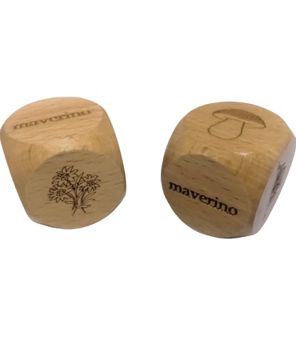 Dés en bois Maverino (1)