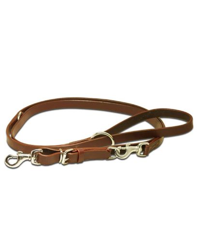 Laisse en cuir de dressage pour chien Truffe 200 cm