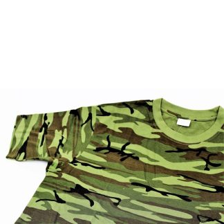 T-shirt camouflage en coton