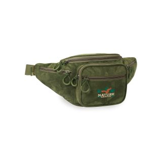 Sac ceinture Prisma en daim vert