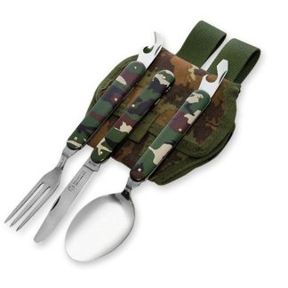 Ensemble de couverts camouflage Maserin