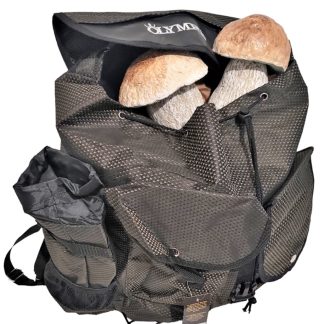 Sac à dos champignon avec filet et support en fer