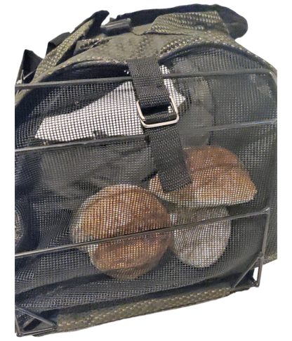 Sac à dos champignon avec filet et support en fer (4)